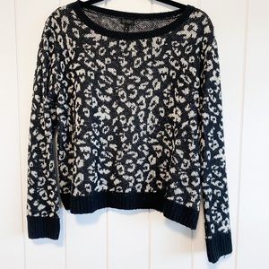 Cheetah Print Sweater